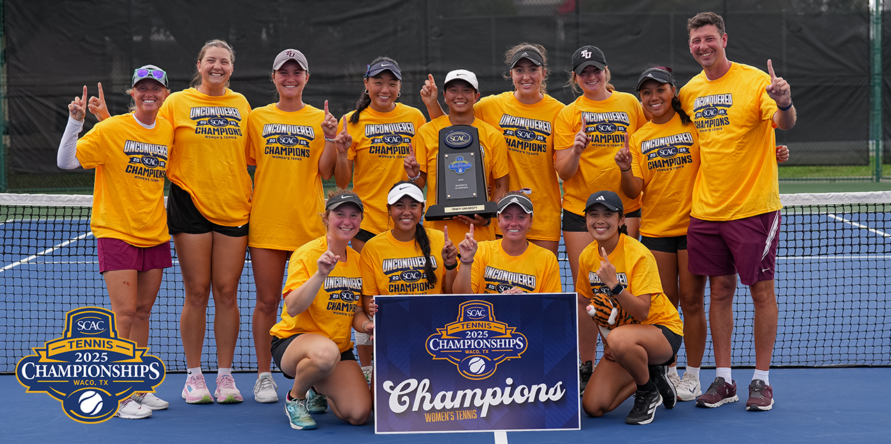 Trinity Wins Fourth-Straight SCAC Women's Tennis Championship