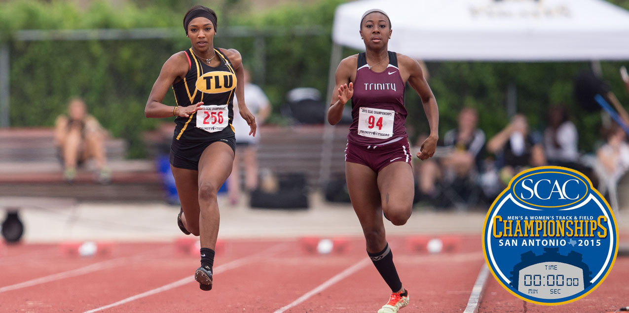 Texas Lutheran Holds Slim Lead Over Trinity After Day One of the SCAC Women's Track & Field Championship