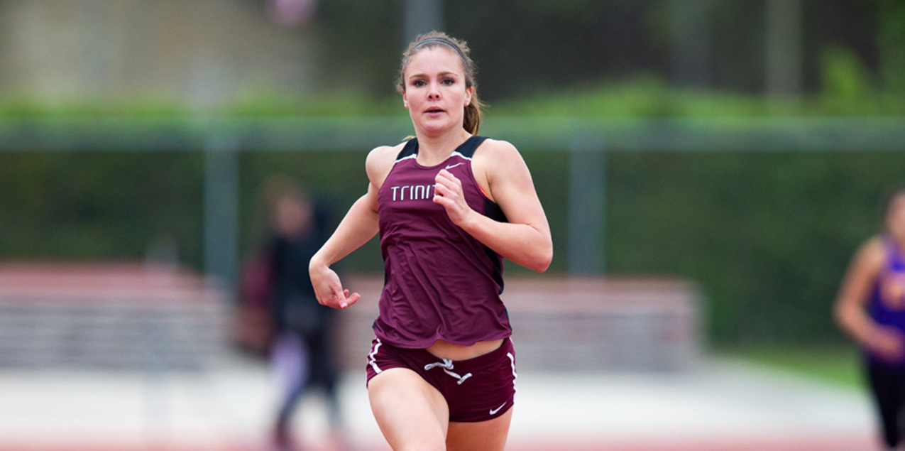 Bailey Drury, Trinity University, Women's Track Athlete of the Week (Week 8)