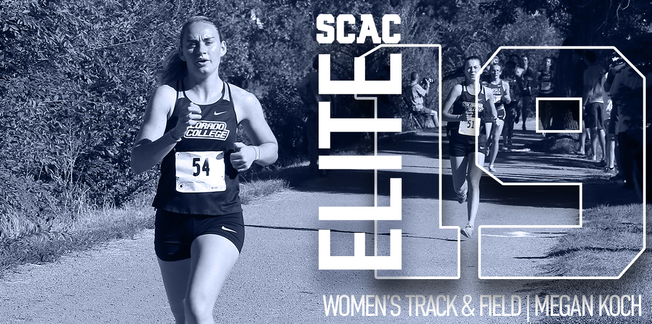 Colorado College's Koch Wins SCAC Women's Track & Field Elite 19 Award