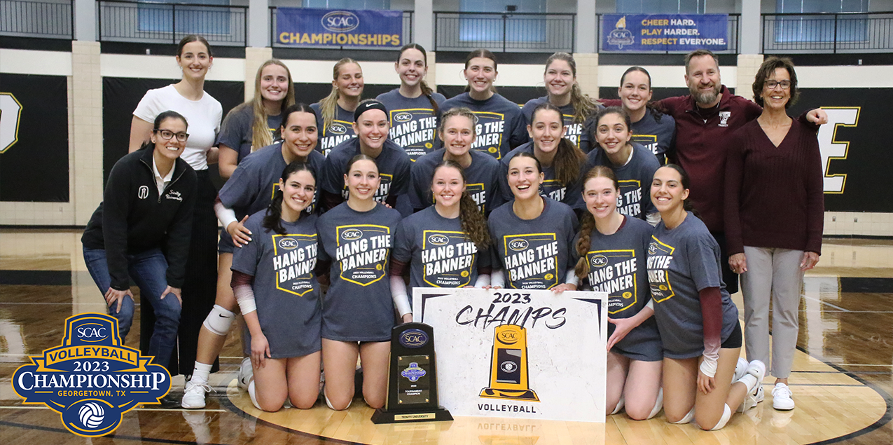 Trinity Wins 21st SCAC Volleyball Championship